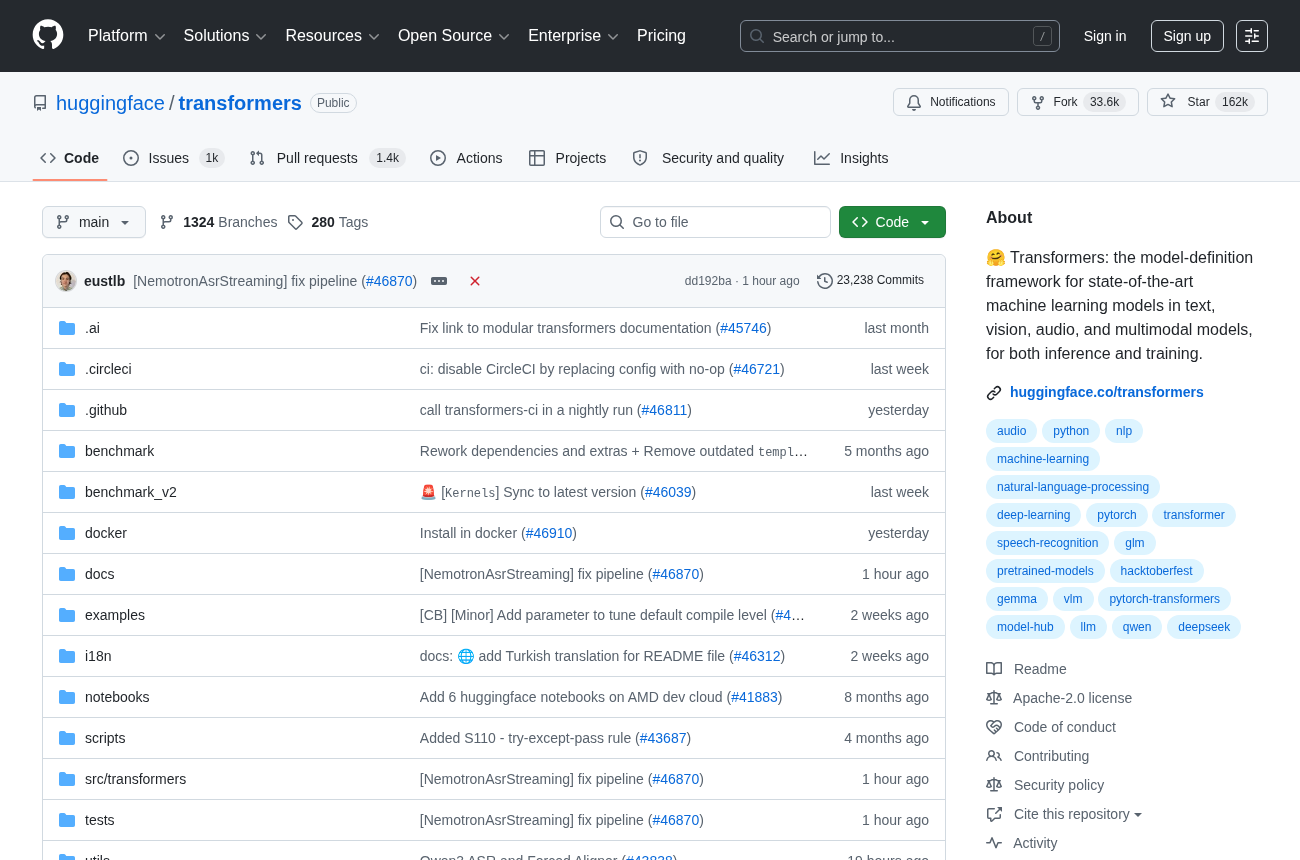 GitHub 仓库主页